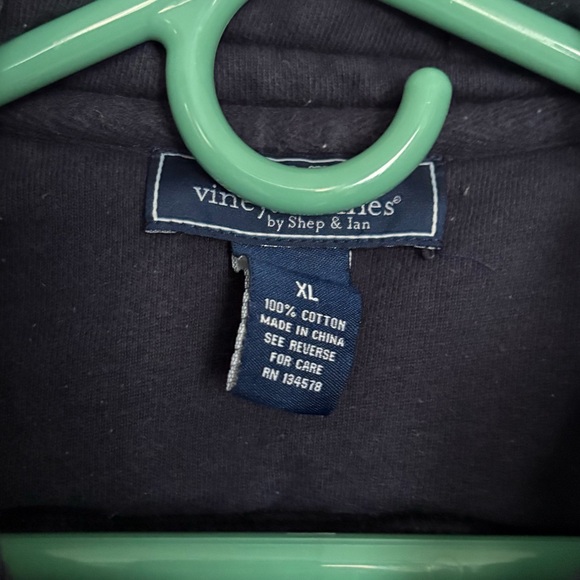 Vineyard Vines Women’s 100% Cotton Quarter Zip Pullover. Size XL. - Picture 4 of 4